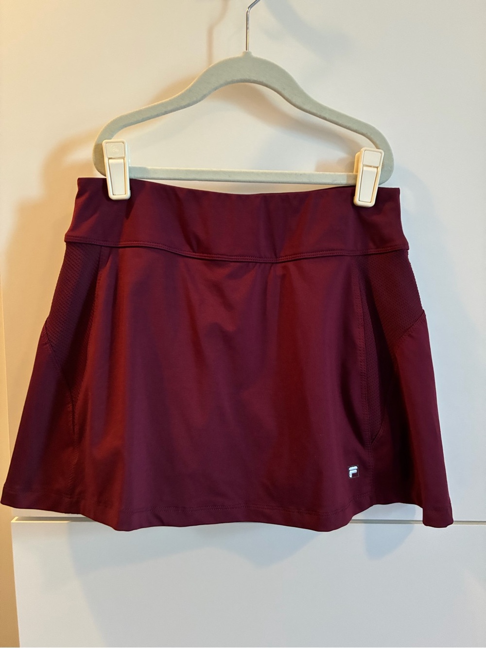 Fila Maroon Performance Athletic Skirt - XS